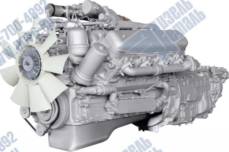 7511.1000186-41 Двигатель ЯМЗ 7511 без коробки передач и сцепления 41 комплектация