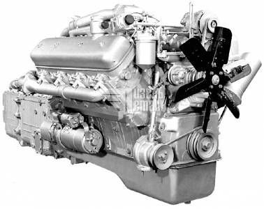 238Б-1000060 Двигатель ЯМЗ 238Б с КП 20 комплектации
